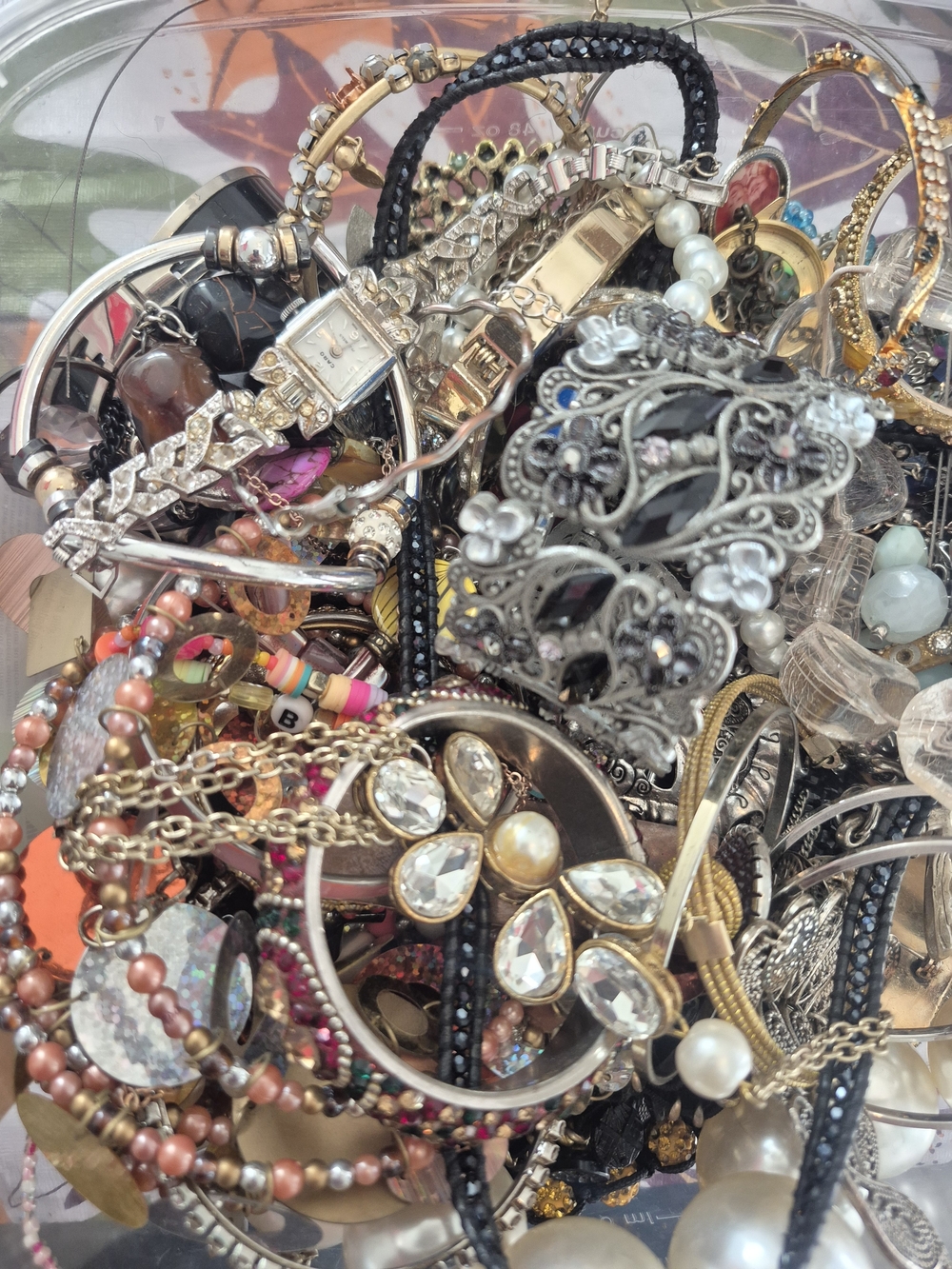 Mixed Scrap And Wearable Jewelry Lot